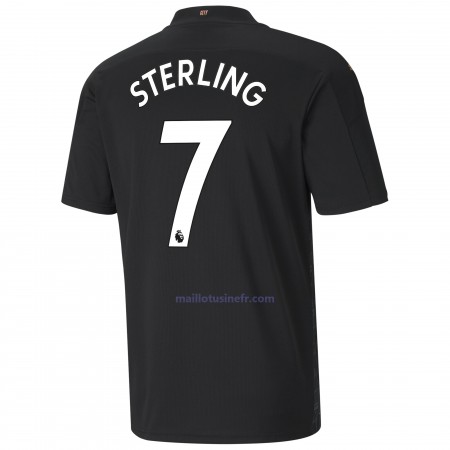 Maillot de Foot Manchester City Raheem Sterling 7 Extérieur 2020-21